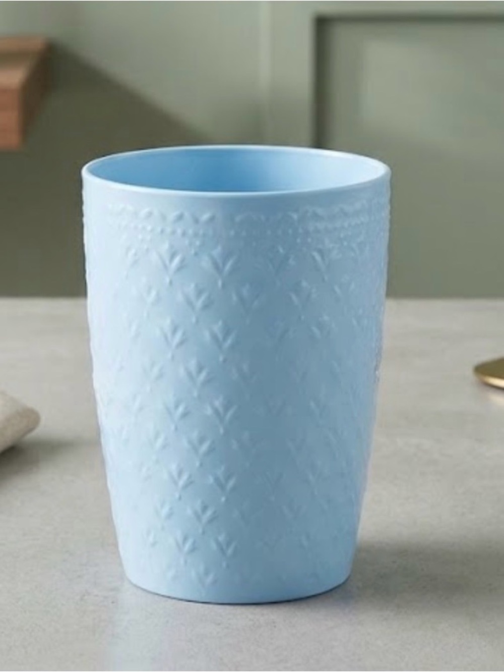 🌺 NWOT The Pioneer Woman Eco-Friendly Blue Fleur Melamine Utensil Holder, Qty 1